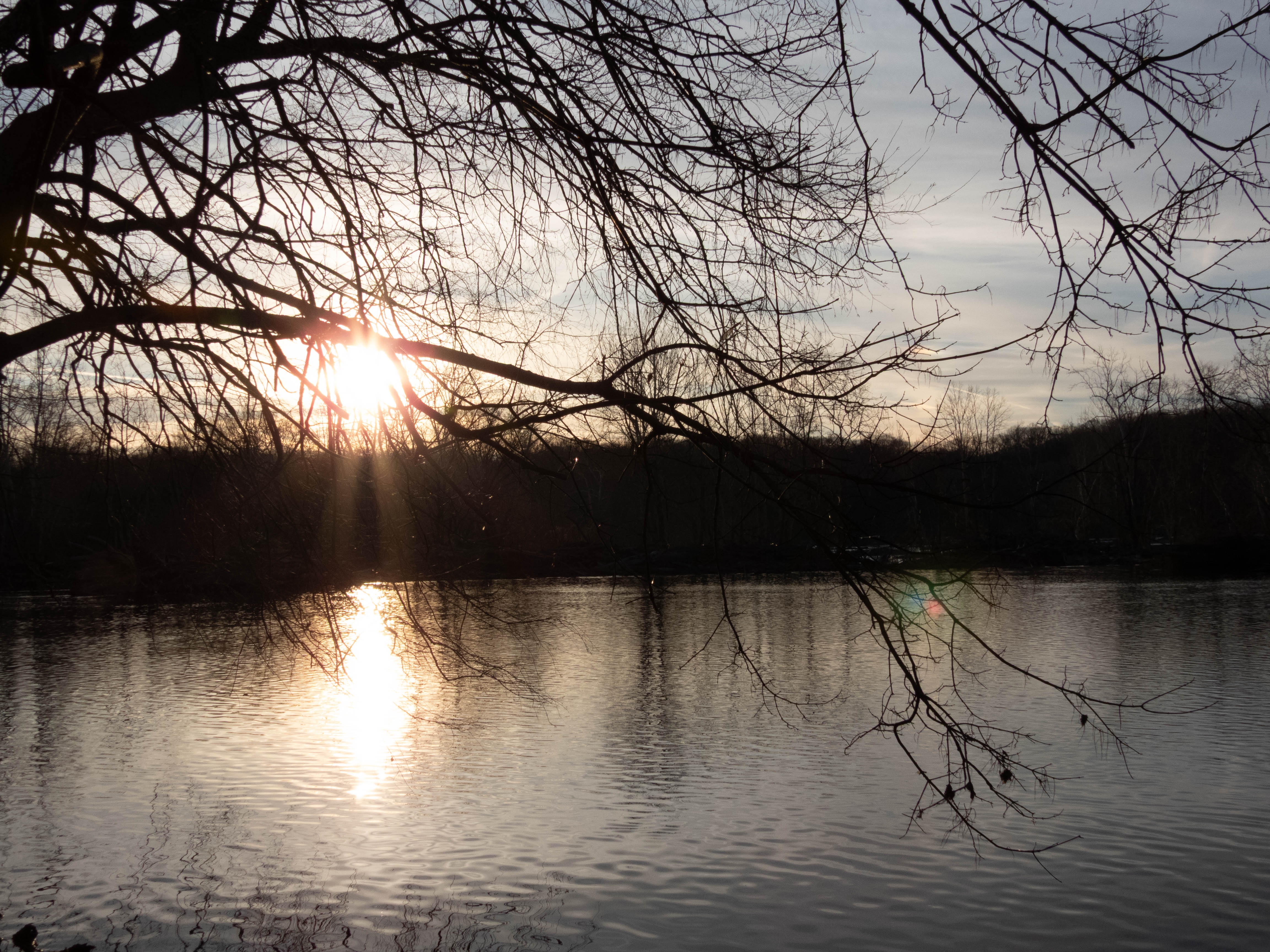 Unedited version of Sunset at Great Falls