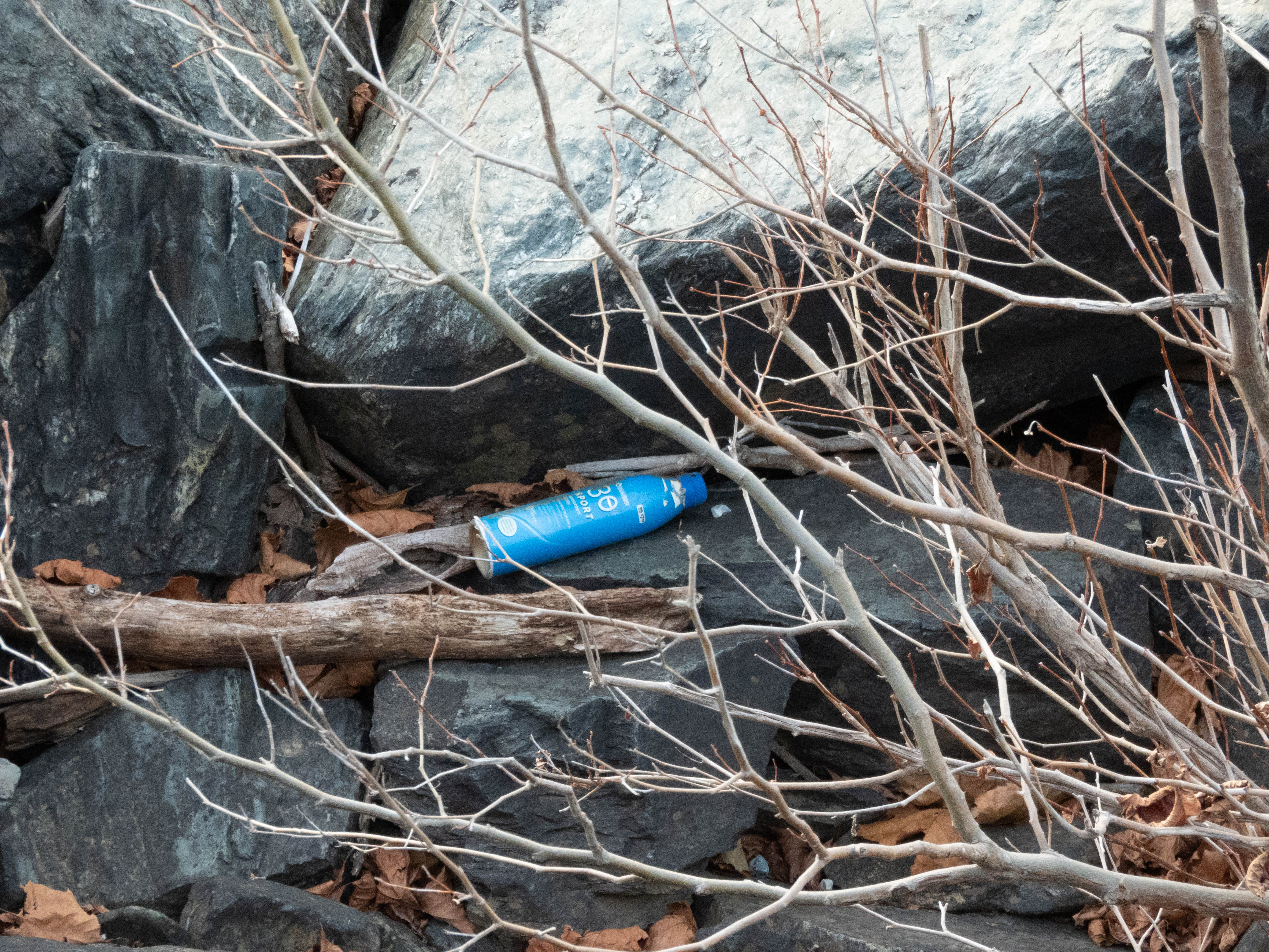 Bottle at Great Falls