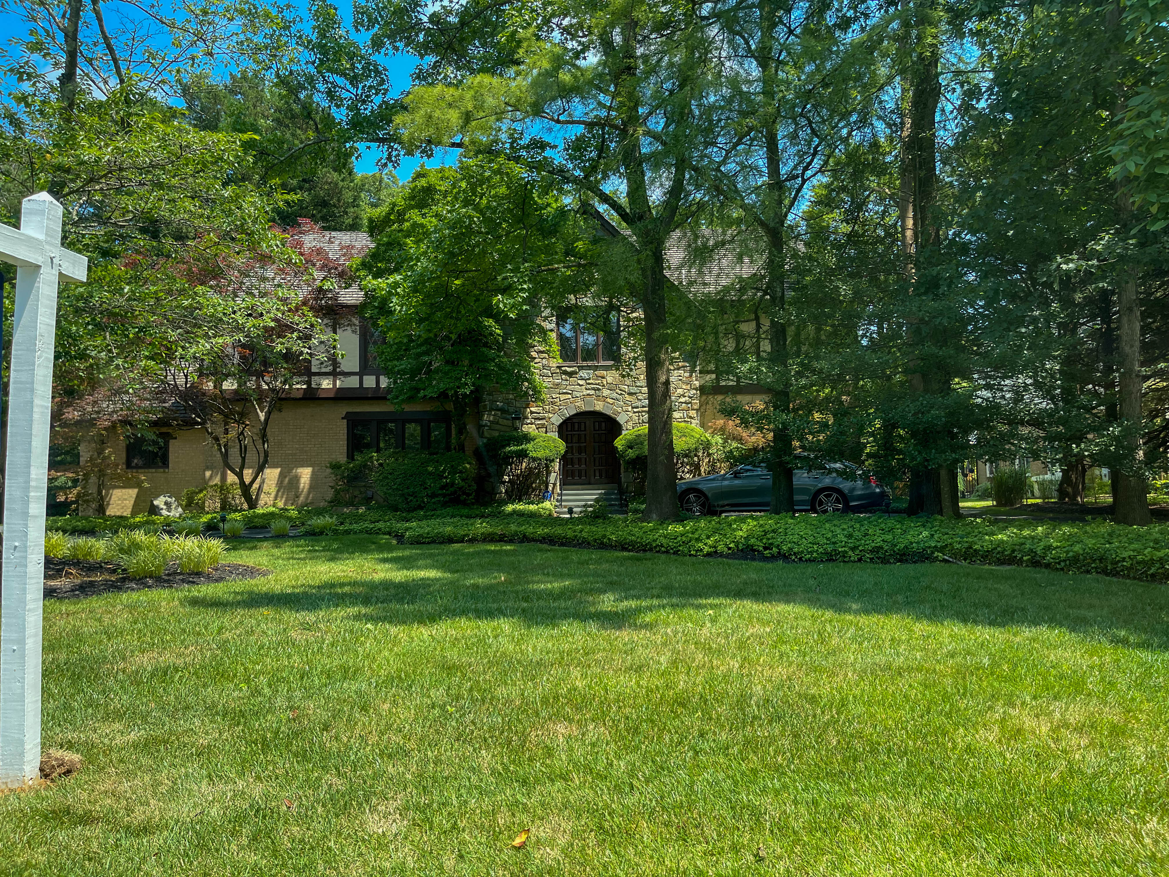 Maybe possibly my dream home? Love how "rustic" it is, if that's the right term, and how it's kind of tucked away. It's on sale, but probably uber-expensive.
