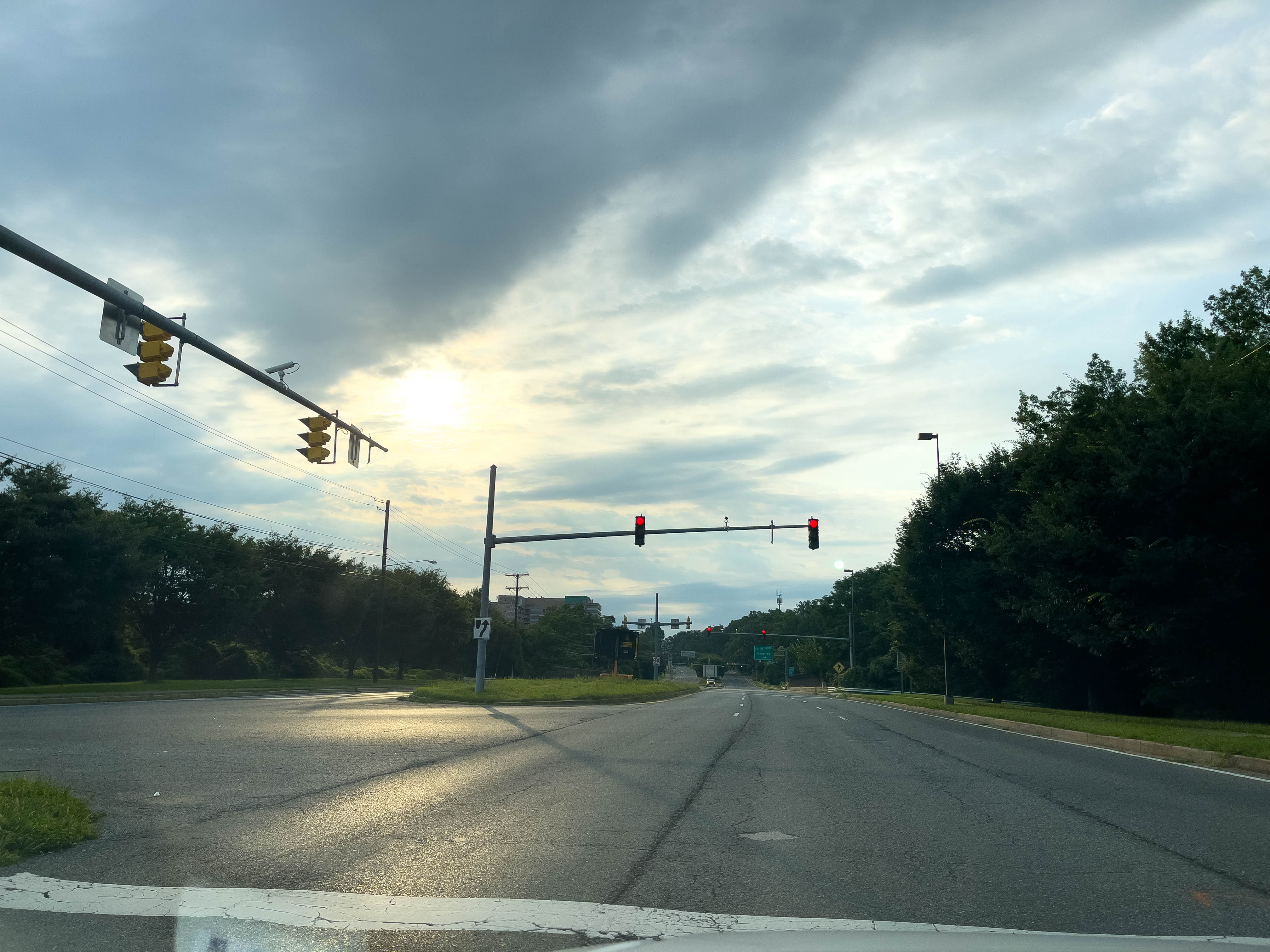 Sunrise on my way to work