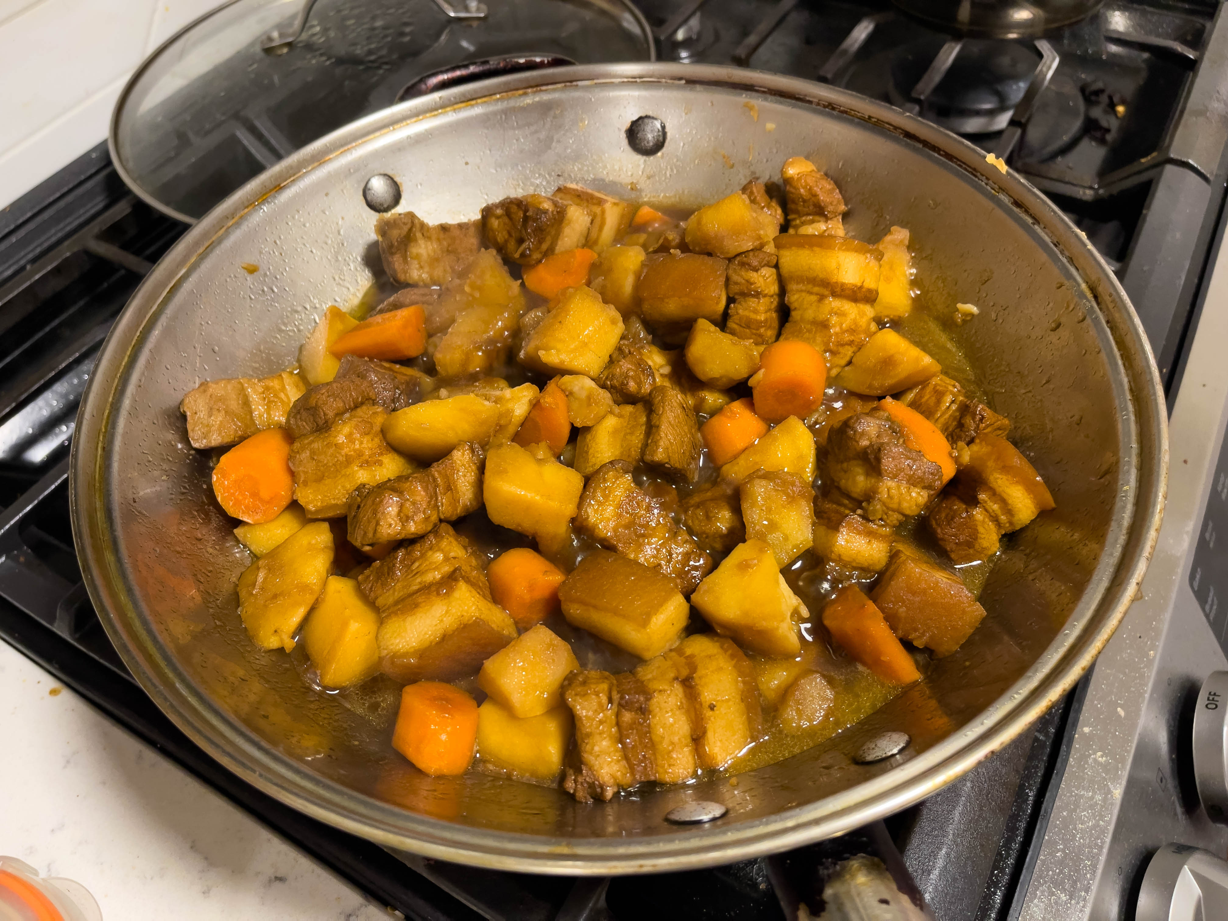 Braised pork