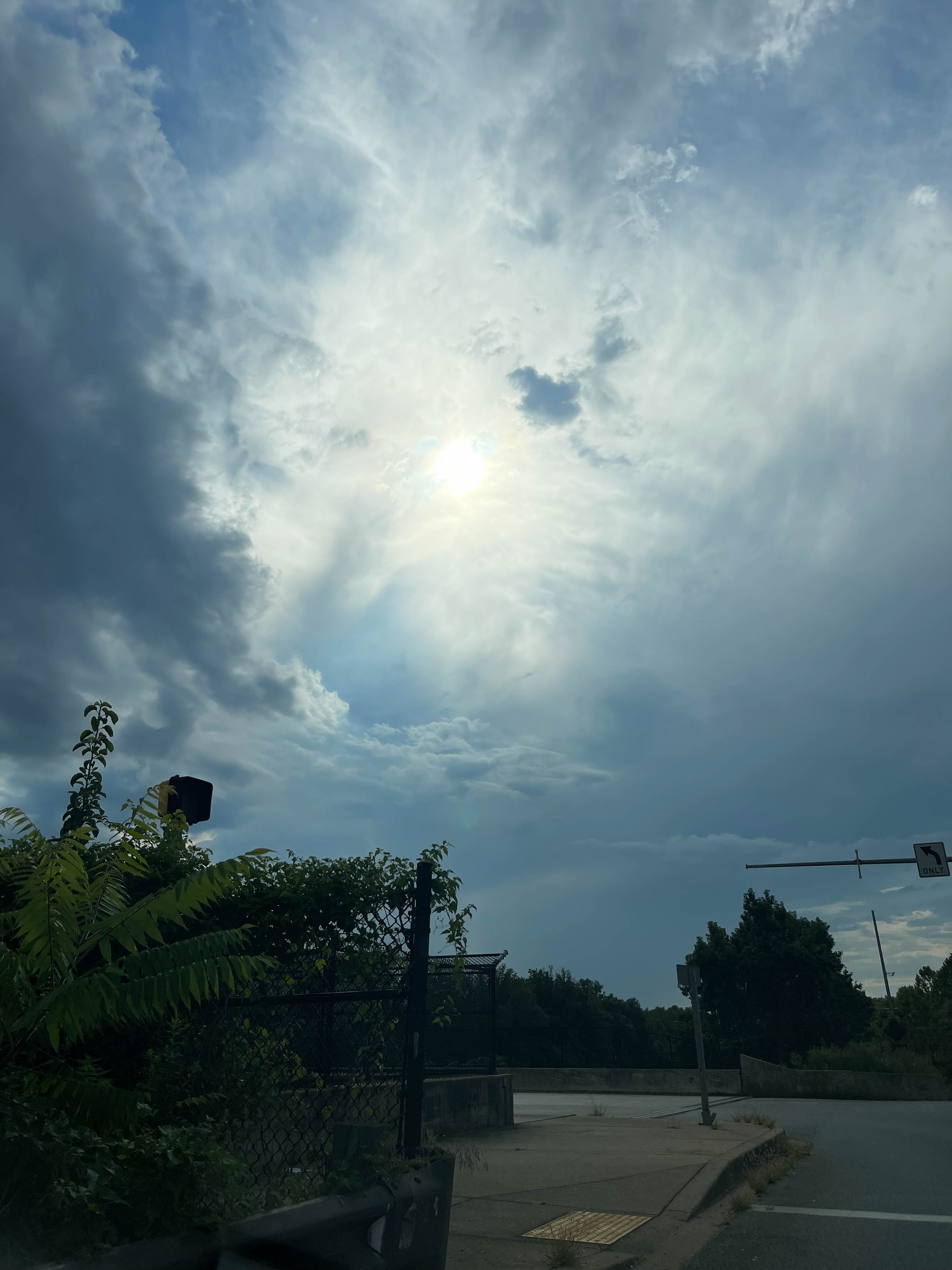 Unedited version of Clouds circling the sun
