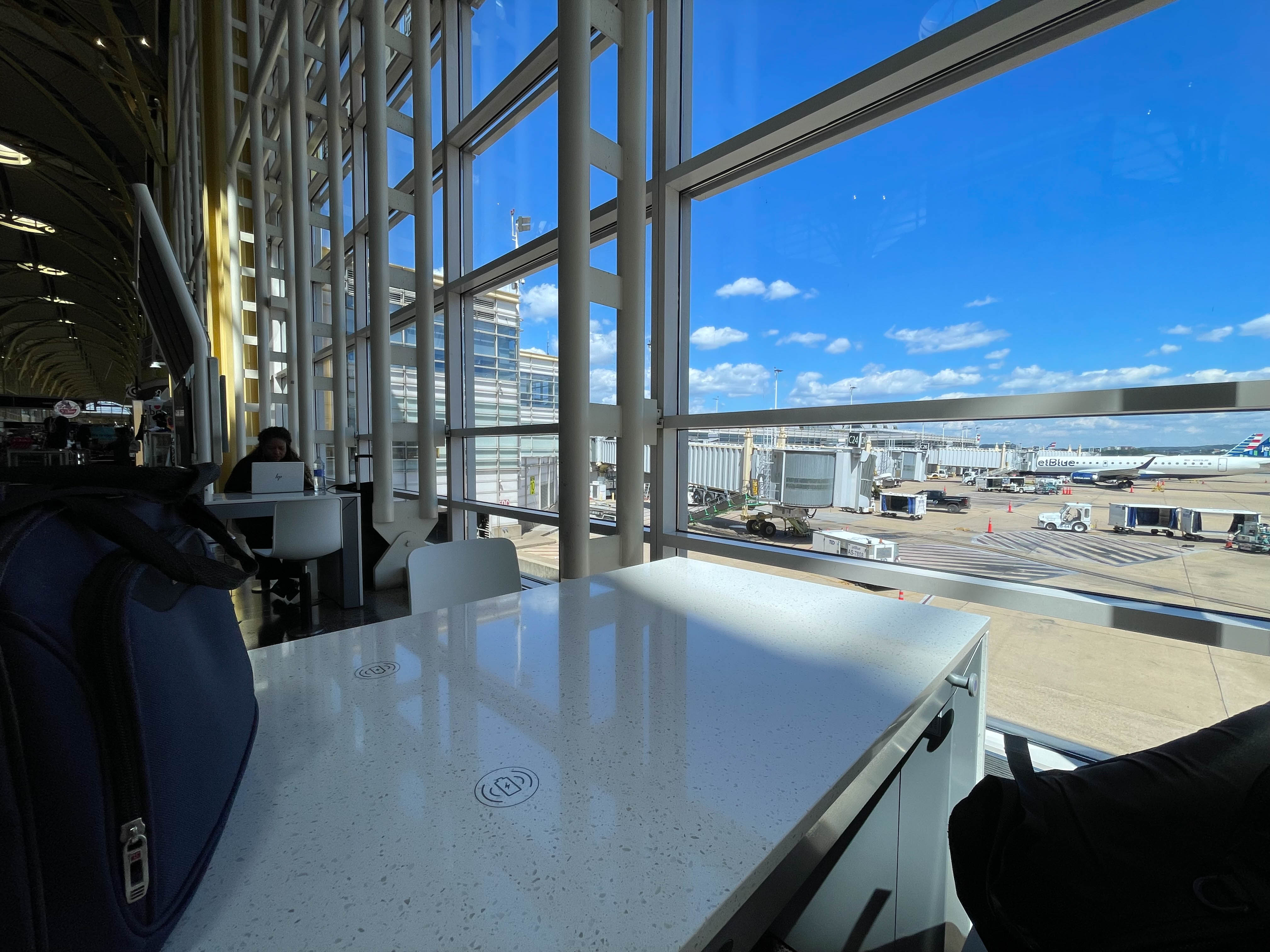 Unedited version of DCA airport -- oddly nice, maybe even nicer than IAD.